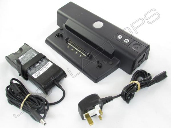 Dell Latitude D Series Docking Station Port Replicator PR01X + PSU PA-10 Adapter