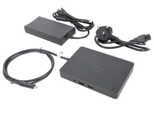 Dell WD15 USB-C USB Type-C Docking Station w/ 130W AC Adapter K17A K17A001