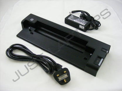 HP Compaq 2560p 2540p Docking Station Port Replicator HSTNN-I15X Inc AC Adapater