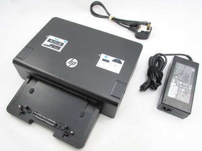 HP Compaq HSTNN-I10X (2009) Advanced Docking Station Port Replicator + 120W PSU