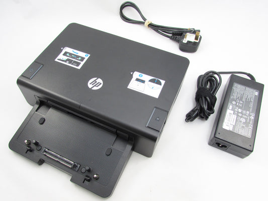 HP Compaq HSTNN-I10X (2009) Advanced Docking Station Port Replicator + 120W PSU