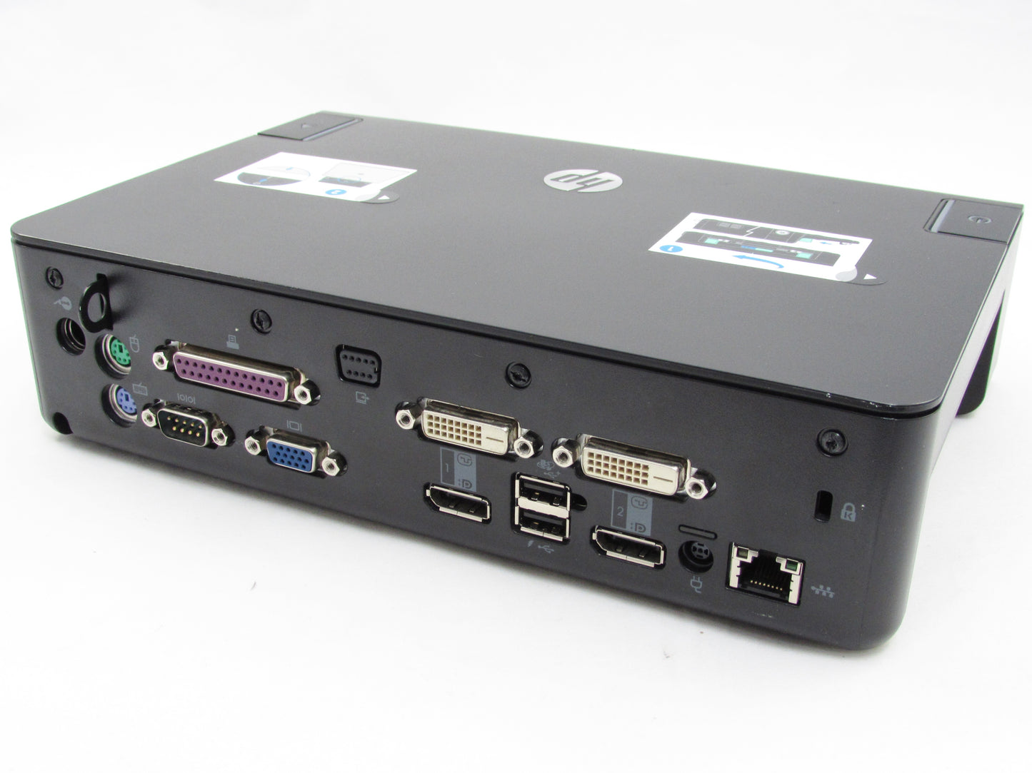 HP Compaq HSTNN-I10X (2009) Advanced Docking Station Port Replicator + 120W PSU