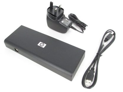 HP Compaq HSTNN-S01X USB 2.0 Docking Station Port Replicator + AC Power Adapter