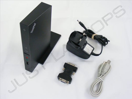 IBM Lenovo ThinkPad M01060 USB 2.0 Port Replicator w/ Digital Video Inc PSU