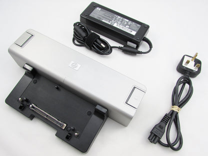 HP Elitebook 8530p 2008 Basic Docking Station Port Replicator HSTNN-I09X + PSU