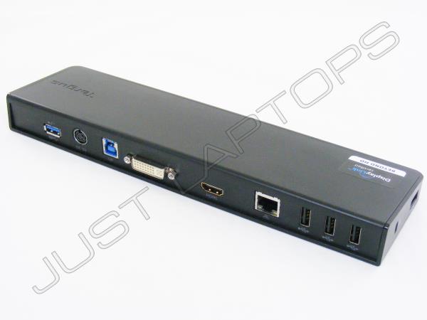 Targus USB 3.0 Superspeed Dual Video Docking Station + PSU w/ UK Lead