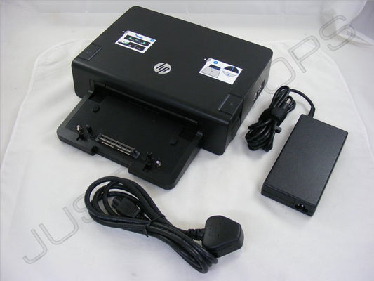 HP Compaq HSTNN-I10X A7E38AA 2012 USB 3.0 Docking Station Inc 120W AC Adapter