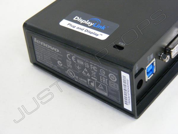 Lenovo ThinkPad Basic USB 3.0 Dock Docking Station + PSU 03X6777 SD20H13052