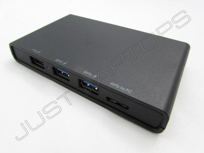 HP 3001PR USB 3.0 Docking Station Port Replicator w/ VGA HDMI Inc AC Adapter LW