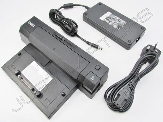 Dell E-Port PR02X Advanced Port Replicator Dock USB 3.0 + 240W Adapter 035RXK