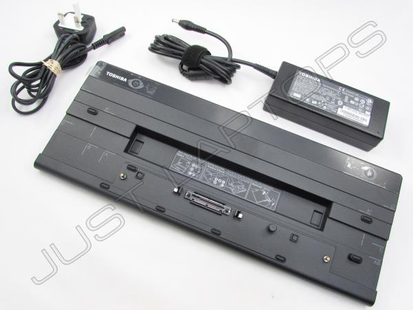 Toshiba PA5116E-1PRC Hi-Speed Port Replicator III Docking Station + Power Supply