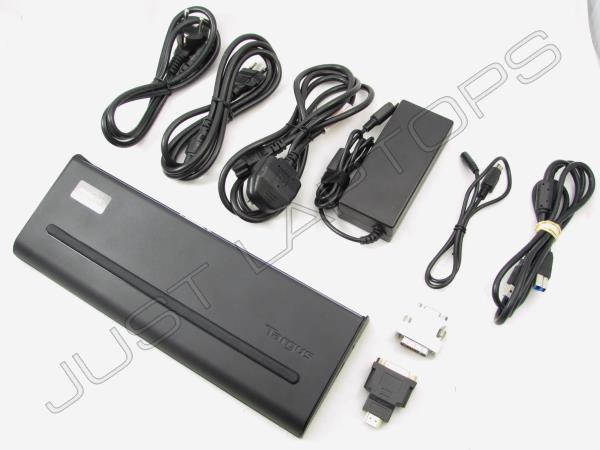 Targus ACP71EU USB 3.0 SuperSpeed Docking Station Dual Video w/ AC Adapter ACP71