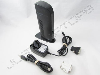 Kensington USB 3.0 Docking Station Dual Video sd3500v M01167 & UK Power Adapter