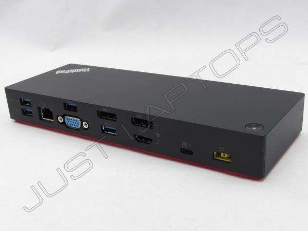 Lenovo ThinkPad 40AC Thunderbolt 3 Docking Station Inc 135W AC Adapter UK Plug