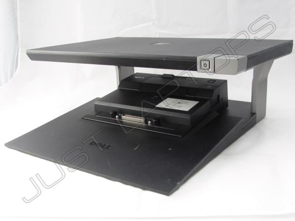 Dell PR03X Simple USB 3.0 Docking Station w/ Spacer + Monitor Stand + 130W PSU