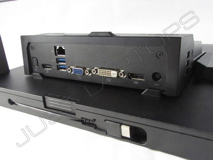 Dell PR03X Simple USB 3.0 Docking Station w/ Spacer + Monitor Stand + 130W PSU