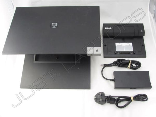 Dell PR03X PRO3X Simple USB 2.0 Docking Station + Monitor Stand + 130W PSU