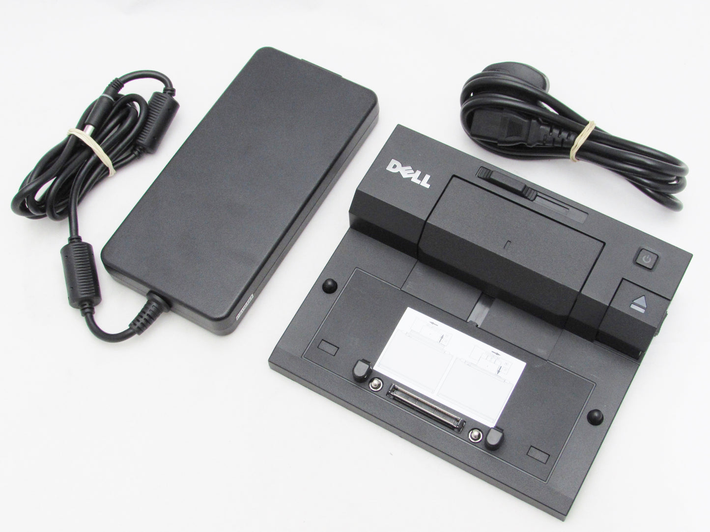 Dell PR03X E-Port Simple I USB 2.0 Docking Station Port Replicator w/ 240W PSU