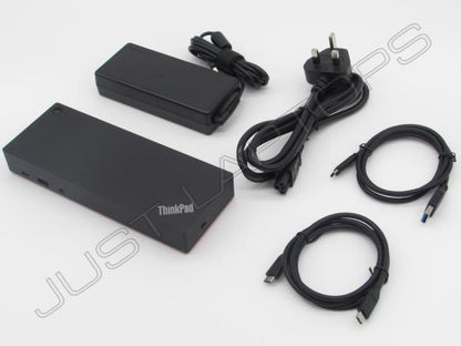 Lenovo 40AF ThinkPad Hybrid USB-C & USB-A Docking Station Inc PSU & Cables