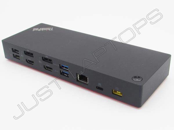 Lenovo 40AF ThinkPad Hybrid USB-C & USB-A Docking Station Inc PSU & Cables