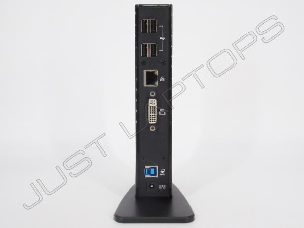 StarTech USB3DOCKD USB 3.0 DVI Laptop Docking Station Port Replicator Inc PSU