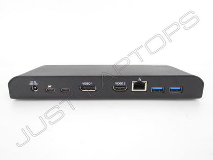 StarTech MST30C2DPPD USB-C Dual Monitor Dock HDMI DisplayPort 60W Charge Inc PSU