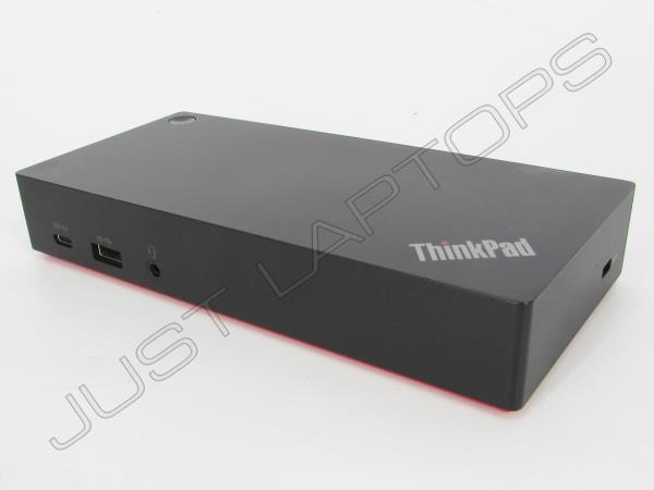 Lenovo 40AS ThinkPad USB-C Dock Gen 2 + PSU 40AS009-0UK – JustDocks