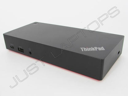 Lenovo 40AS ThinkPad USB-C Dock Gen 2 Inc AC Adapter & UK Mains Lead