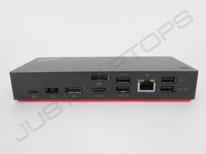 Lenovo 40AS ThinkPad USB-C Dock Gen 2 Inc AC Adapter & UK Mains Lead