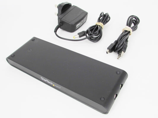 StarTech USBVGADOCK2 USB 2.0 Docking Station Port Replicator Inc AC Adapter