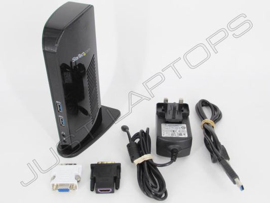 StarTech USB3SDOCKHD HDMI DVI Laptop USB 3.0 Docking Station Inc PSU & Adapters