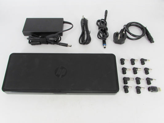 HP HSTNN-IX07 USB 3.0 Universal Port Replicator w/ Laptop Charging Built In