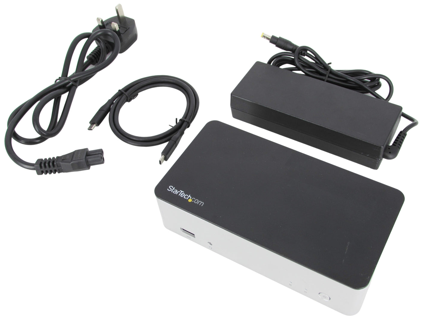 StarTech MST30C2HDPPD Dual Monitor USB-C Dock 2.5" SATA HDD SSD Bay Inc PSU