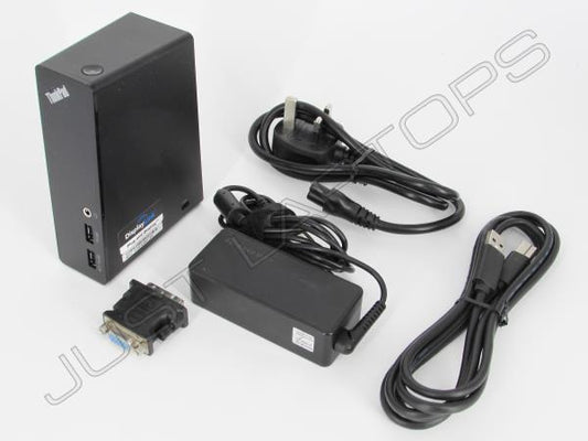 Lenovo DK1352 40AA ThinkPad USB 3.0 Basic Docking Station Inc AC Adapter