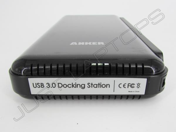 Anker USB 3.0 Docking Station HDMI DVI Dual HD Video Inc Stand & AC Adapter