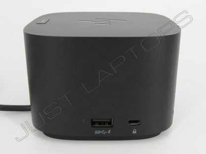 HP HSN-IX03 Thunderbolt 4 120W G4 Dock Docking Station Inc AC Adapter UK Plug