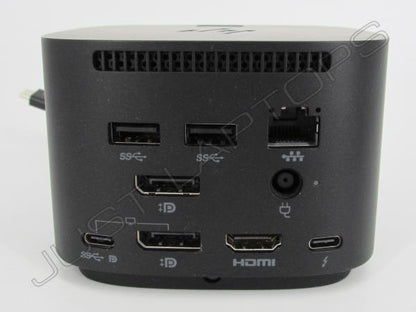 HP HSN-IX03 Thunderbolt 4 120W G4 Dock Docking Station Inc AC Adapter UK Plug