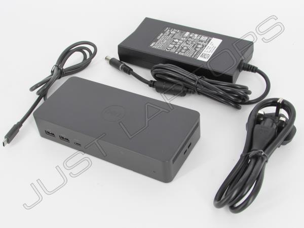 Dell UD22 Universal USB-C Docking Station 5K 4K UHD Inc AC Adapter UK Plug M1HC6