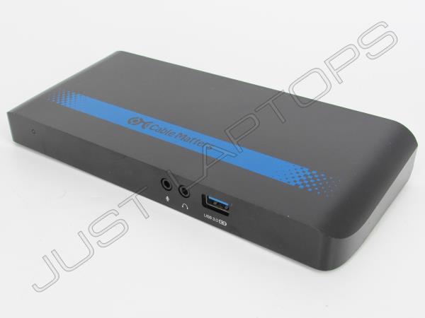 Cable Matters 201024 USB-C Docking Station Dual 1080p Full HD 60W P.D Inc PSU